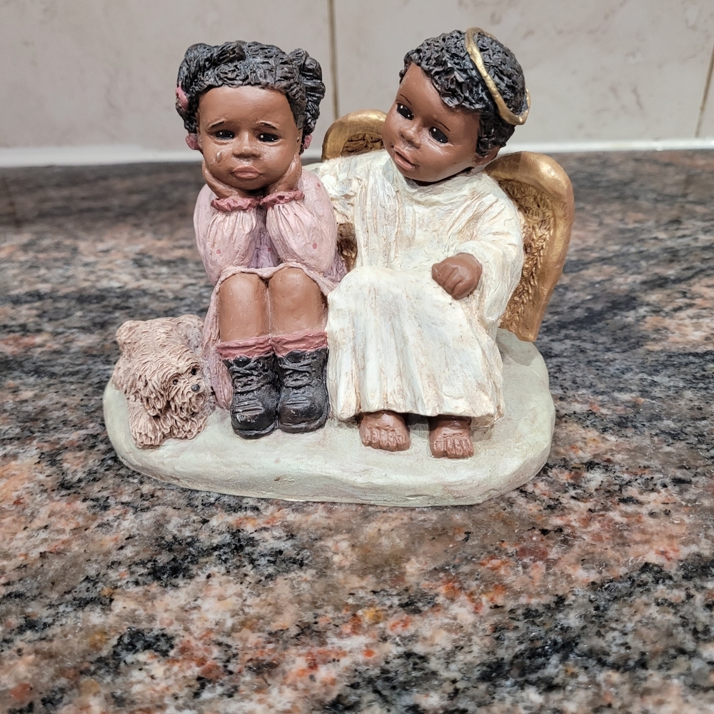 Miss Martha Michael and Kim Figurine